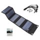 thumbnail image 1 of Panel solar USB plegable Cargador de panel solar impermeable plegable portátil Cargador de batería de energía móvil al aire libre oso de fresa  Electrónica, 1 of 5