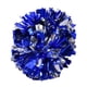thumbnail image 4 of Pompones aeróbicos de animadora para fiesta de baile, competición deportiva escolar (azul plateado), 4 of 7