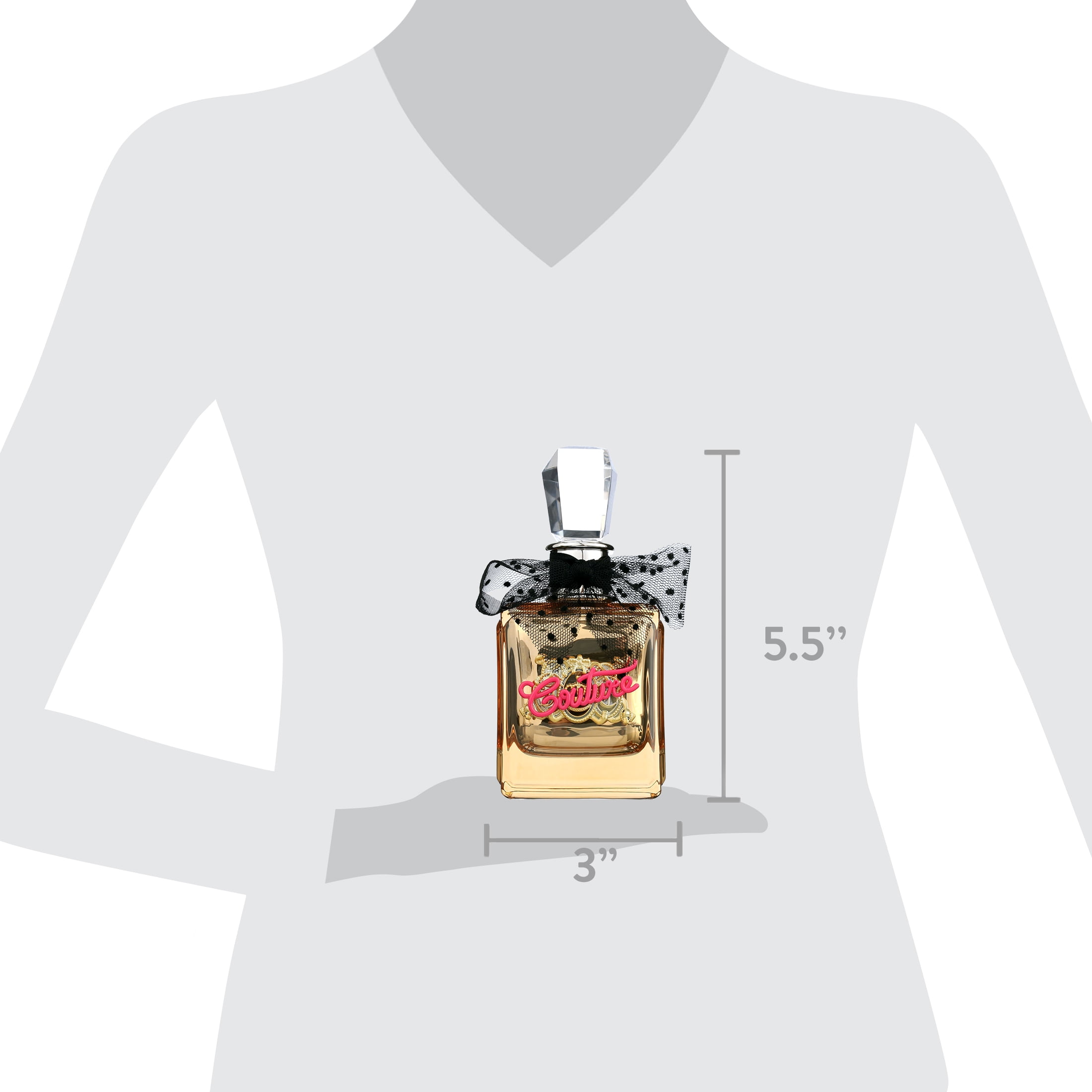 Juicy Couture Viva La Juicy Gold Couture Eau de Parfum, Perfume for Women, 3.4 fl oz