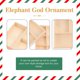 thumbnail image 4 of 2pcs DIY Wooden Storage Boxes Christmas Festival Gift Boxes Decorative Boxes, 4 of 4