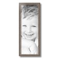 thumbnail image 2 of ArtToFrames 7x19" Silver Picture Frame, Multi Wood Poster Frame, with Regular Glass and Foam Backing 3/16 inch (FBPL-4756), 2 of 7