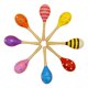 thumbnail image 1 of 1 Pc Baby Music Toys Kid Child Sand Hammer Early Education Tool Rattle Musical Instrument Percussion Toy Gifts Randomly Send!!!Random colorChina He Qiyong unisex, 1 of 1