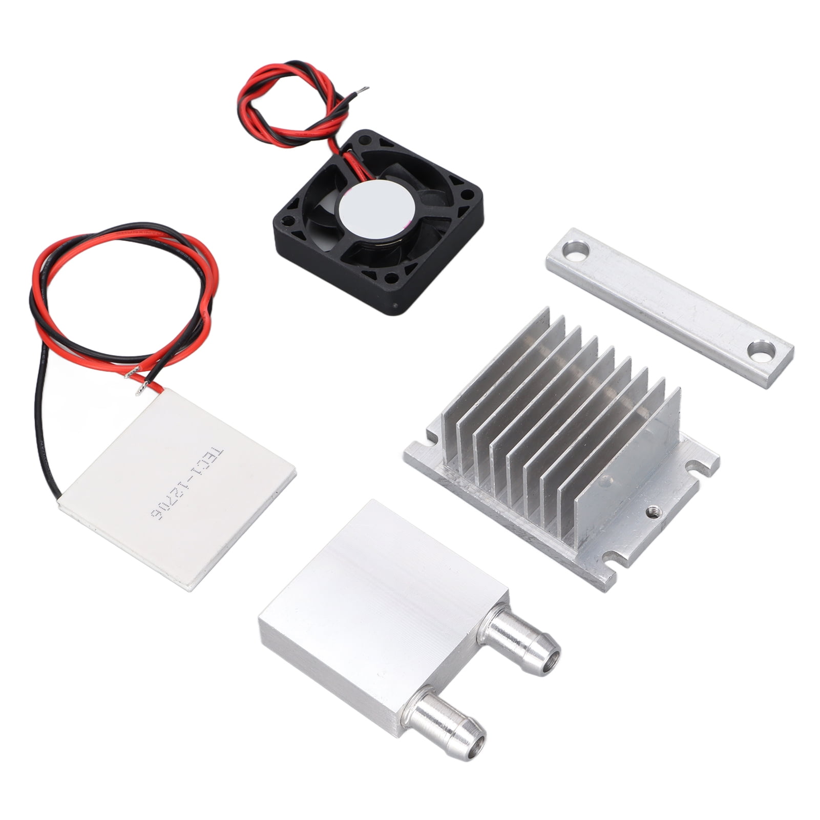 60W/120W/180W 1/2/3 Fan Thermoelectric Peltier Refrigeration Cooling System Kit 