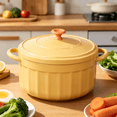 thumbnail image 5 of ACDANC 2026 New Stainless Steel Insulated Serving Bowl with Leak-Proof Lid-Insulated Casserole Dish-Keeps Food Warm&Cold for Hours Baking Dish with Lid-Perfect for Holidays,Parties,Camping, 5 of 7