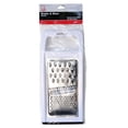 thumbnail image 5 of Chef Craft Non-Skid Stainless Steel Blade Flat Coarse / Fine Grater & Slicer 3 Pack, 5 of 5