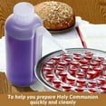 thumbnail image 5 of 5 Pieces Communion Cup Filler No Drip Squeeze Bottle Communion Juice Dispenser with Side Straw Church Bottle 17 Oz, 5 of 7