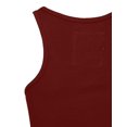 thumbnail image 5 of J. METHOD Women's Tank Top Sleeveless Racerback Basic Stretch Comfy Slim Fitted Ribbed Knit Tops Workout Yoga T Shirt NEWT386 Fired Brick M, 5 of 6
