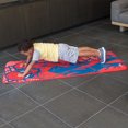 thumbnail image 3 of Tapis d’exercice 10 mm avec bande dessinée Spider-Man de Marvel – 61 cm x 152,4 cm – Rouge/bleu, 3 of 9