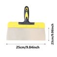 thumbnail image 3 of Stainless Steel Bird Cage Poop Scraper Tool with Ergonomic Handle for Quick Chicken Coop and Aviary Cleaning Reusable Pet Supplies, 3 of 4