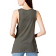 thumbnail image 2 of Prince Peter Womens It's Okay Tank Top, Grey, Medium, 2 of 2