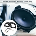thumbnail image 2 of Anillo Espaciador de Altavoz Único Bargains Adaptador de Altavoz Tweeter para Honda 00-12 para 6.5" 2Set, 2 of 7