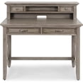 thumbnail image 4 of Mountain Lodge Gray Desk with Hutch, 4 of 5