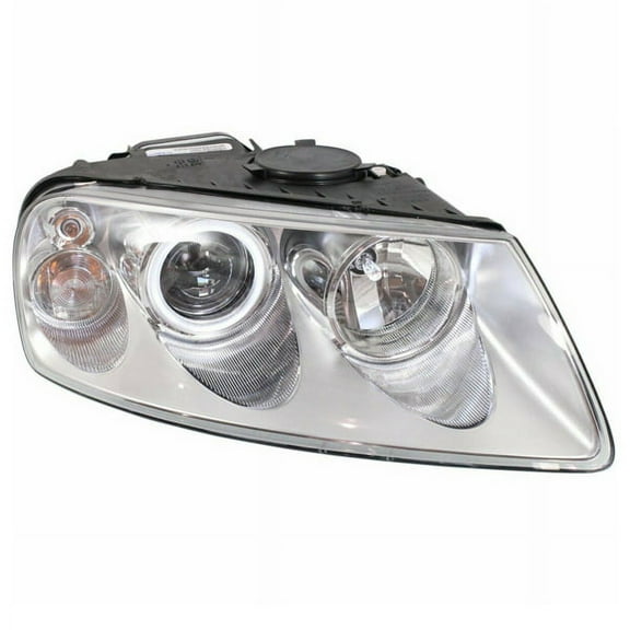 For 04-07 Touareg Front Headlight Headlamp Halogen Head Light w/Bulb Right Side