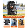 thumbnail image 5 of Carpa deportiva Sportneer plegable instantánea 94 x 94 x 161 cm, refugio transparente, 5 of 5