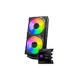 thumbnail image 5 of MSI MPG CoreLiquid D240, AIO Liquid CPU Cooler, 2.4" IPS Display 240mm Radiator, Dual 120mm PWM Fans, ARGB, 5 of 5