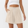 thumbnail image 2 of TinyBloomm Womens Long Swim Shorts Breathable Shorts For Summer Casual Beach High Waist Elastic Waistband Comfortable, Size M, 2 of 7