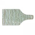 thumbnail image 1 of Birch Tree Cutting Board, Forest Fresh Foliage Nature Abstract Trunks Black Spots, Decorative Tempered Glass Cutting and Serving Board, Wine Bottle Shape, Tan Pale Green Black, by Ambesonne, 1 of 1