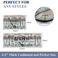 thumbnail image 5 of Findosom Anti Fatigue Kitchen Rug Mats Set of 2 Kitchen Runner Rug Waterproof Non-Slip 0.4" Thickness Comfort Standing Mat 18"x30"+18"x47" Wood, 5 of 9