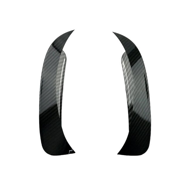 Car Rear Bumper Splitter Lip Body Kit Spoiler Air Vent Cover Sticker For Mercedes-Benz GLA X156 GLA45 AMG 2013-2018