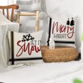 thumbnail image 3 of Fundas de almohada con diseño de cascanueces de Feliz Navidad, decoración para sofá, decoración de Navidad, 3 of 5