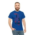 thumbnail image 4 of DJH Apparel | Jesus Is Lord Christian Inspirational Unisex Heavy Cotton Tee, 4 of 6