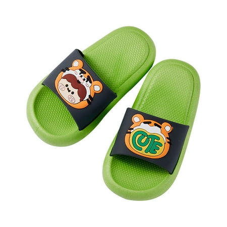 

Honeeladyy Toddler Kid Shoes Toddler Baby Sandals Cartoon Animal Soft And Non-Slip Kids Home Slipper Children s Shose Green Sales Online