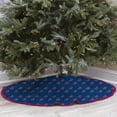 thumbnail image 4 of Texas Rangers Microplush Christmas Tree Skirt, 4 of 7