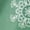 Green, variant on Women's V-Neck Bohemian Floral Print Short Sleeve Tunic Dress Green S