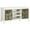 White, variant on HOMCOM TV Stand for TVs up to 55 Inches, TV Cabinet with Adjustable Shelves