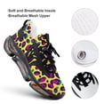 thumbnail image 4 of Leopard Neon Walking Shoes for Men Woman Lightweight Tennis Fashion Elastic Sports Shoes Cushion Basketball Shoes, 4 of 7