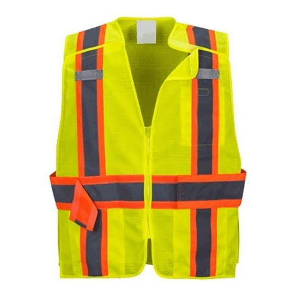 Portwest US385 Expandable Mesh Breakaway Safety Vest Yellow, X-Large