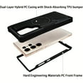 thumbnail image 2 of For Samsung Galaxy S23 S22 S21 Ultra S23 Plus Case Metal Kickstand Magnetic Case , Heavy Duty Bumper Shockproof Phone Case, 2 of 5