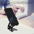 thumbnail image 3 of Adjustable Multi-Angle Mobile Phone Holder, Multi-Hole, Stable Base, Durable Color, for Laptop, Black, 3 of 4