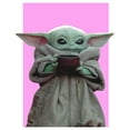 thumbnail image 2 of STAR WARS Mandalorian Pink Child Girls Short Sleeve Tee Shirt, White, Small, 2 of 4