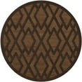 thumbnail image 3 of Dalyn Dover Area Rug DV1 Dv1 Caramel Diamond Lines 9' x 12' Oval, 3 of 5