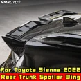 thumbnail image 4 of Sienna Body Kit Car Rear Trunk Wing Glossy Black MC Style Rear Trunk Spoiler For Toyota Sienna 2022 Car Accessories, 4 of 6