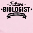thumbnail image 2 of CafePress - Future Biologist Like My Daddy Body Suit - Baby Light Bodysuit, Size Newborn - 24 Months, 2 of 4