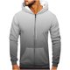 thumbnail image 1 of Sudadera con capucha para hombre, informal, a la moda, con cremallera, estampado degradado, manga larga, sudadera con capucha, blusa de poliéster para hombre, 1 of 4