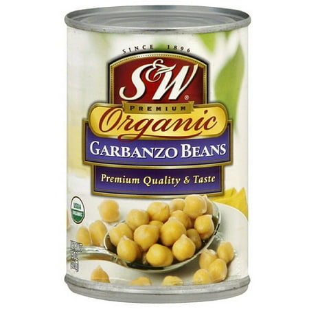 S&w Garbanzo Beans, 15.5 Oz (pack Of 12)
