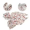 thumbnail image 3 of Unique Bargains 1 Pc Stylish Ribbons Hair Clips Hairdo Clips White Red, 3 of 5