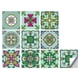 thumbnail image 3 of Azulejo de pared Vinilo Flor Etiqueta de pared Mural Calcomanía para azulejos Etiqueta autoadhesiva impermeable para azulejos, MZ-2-138, Grande Eigraketly HA002473-141, 3 of 6