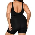 thumbnail image 6 of YITTY Nearly Naked Shaping Mid Thigh Bodysuit, Black, XS/S, 6 of 7