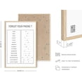 thumbnail image 3 of Haus and Hues Funny Bathroom Decor Wall Art - Set of 3 Funny Bathroom Signs, Bathroom Prints & Wall Art for Bathrooms, Funny Toilet Signs Funny Bathroom Art (Framed Beige 24x36), 3 of 6