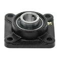 thumbnail image 4 of MAPLE ACE UCF205-16 Square Flange Bearing 1" Bore, 4-Bolt Self-Aligning, Solid Base, Heavy Duty (Qty 2), 4 of 4