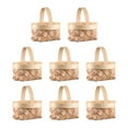 thumbnail image 1 of 8pcs Mini Baskets Small Woven Holiday Candy Baskets Wedding Candy Gift Baskets, 1 of 5