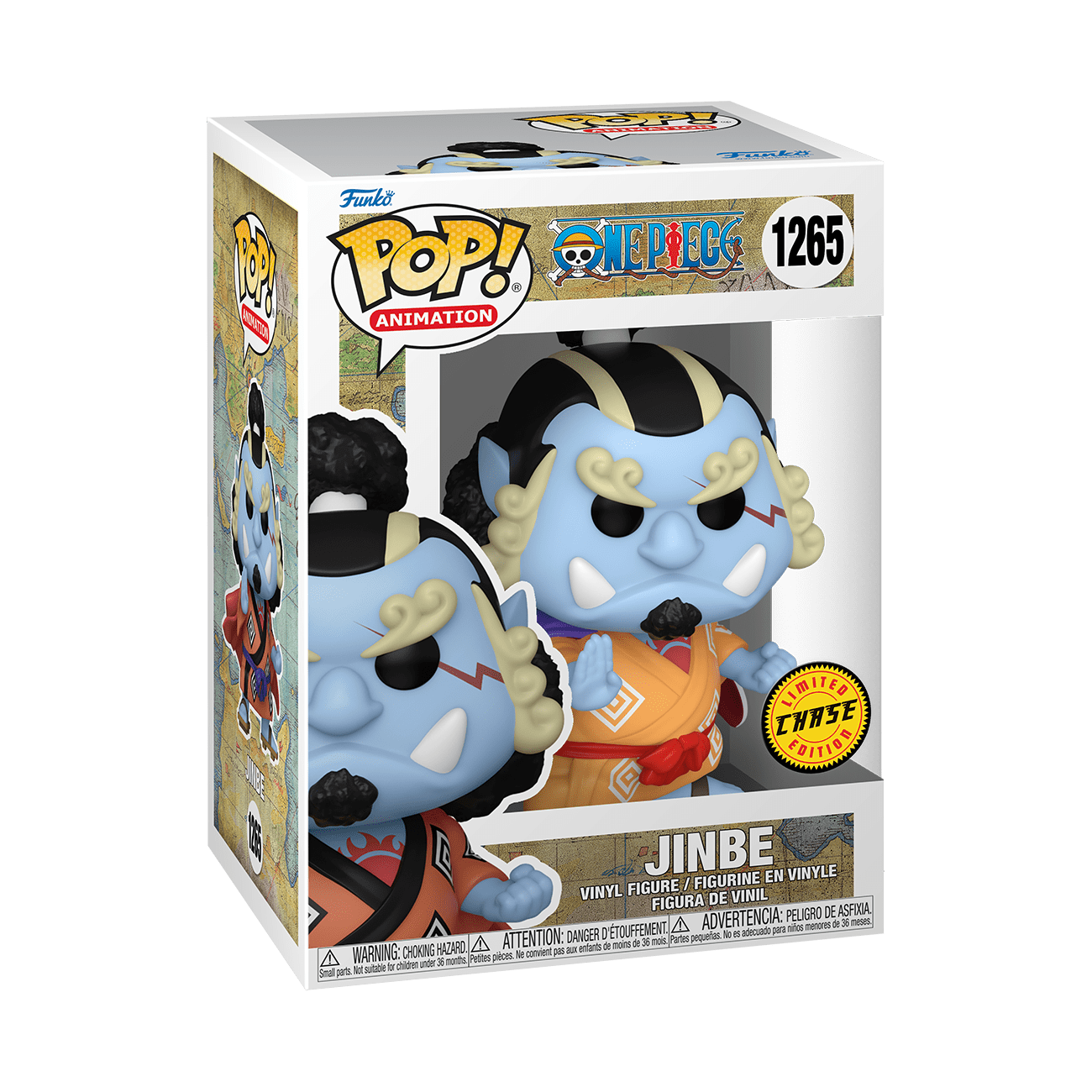 Funko Pop! Animation: One Piece – Jinbe Vinyl Figure with Chase