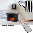 thumbnail image 4 of Fireplace Heater,Space Heater Fireplace 1000W LED Temperature Display PTC Fast Heating Portable for Home Bedroom Desk, 4 of 8