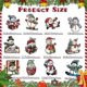 thumbnail image 3 of Árbol de Navidad magnético para refrigerador, imanes navideños para refrigerador color19, 3 of 5