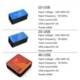 thumbnail image 7 of 100W 10/20 Ports USB Charr HUB Charging Station Socket Tablet Phone Charr, 7 of 7
