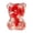 B, variant on LUZBLSM 3.94 Inch Translucent Gummy Bear Squishy Toy Strawberry Pink, Soft Fruit-Scented Stress Relief Fidget Toy for Kids Adults, Cute Bear Squeeze for Desk Decor Gift